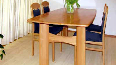 Bambusparkett in Breitlamellen (Horizontalbambus) format